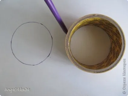 Шкатулка своїми руками з бобіни від скотчу (руками) Шкатулка своїми руками з бобіни від скотча