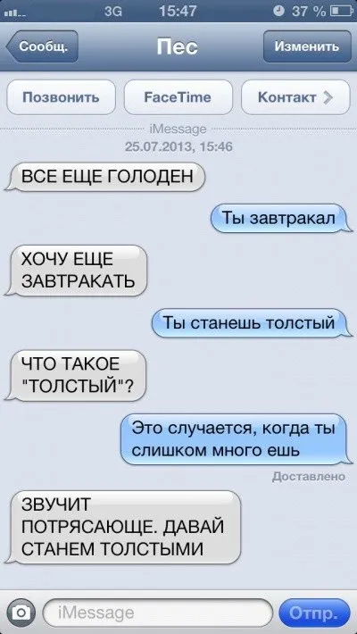 Sms-листування з собакою (47 фото) (нашого) Sms-листування з собакою (47 фото)