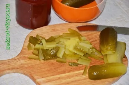 Солянка з картоплею, солянка м'ясна з картоплею