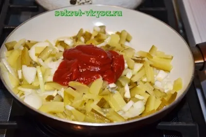 Солянка з картоплею, солянка м'ясна з картоплею
