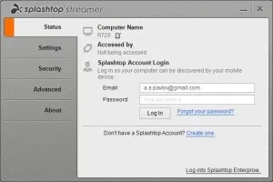 Splashtop - віддалене управління пк з-під android