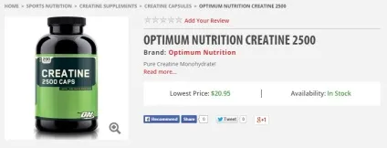 Спортивне харчування з сша - де купити вигідно і безпечно (Creatine 2500 Caps) Спортивне харчування з сша - де купити вигідно і безпечно