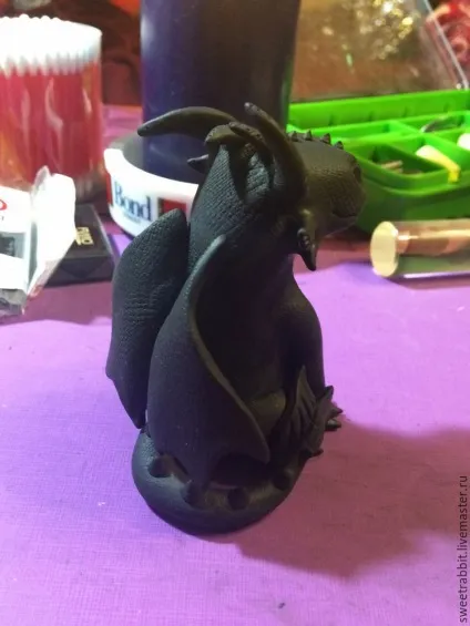 Створення статуетки «нічна фурія» - ярмарок майстрів - ручна робота, handmade (фольга) Створення статуетки «нічна фурія» - ярмарок майстрів - ручна робота, handmade