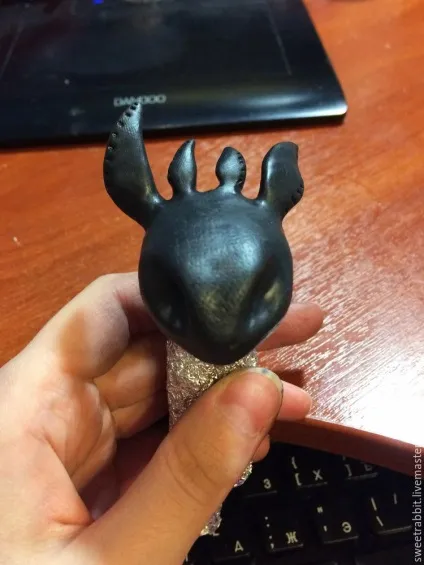 Створення статуетки «нічна фурія» - ярмарок майстрів - ручна робота, handmade (ліплення з глини) Створення статуетки «нічна фурія» - ярмарок майстрів - ручна робота, handmade