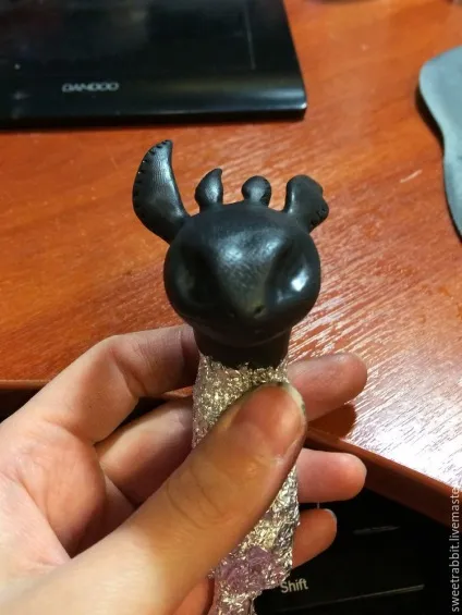 Створення статуетки «нічна фурія» - ярмарок майстрів - ручна робота, handmade (фольга) Створення статуетки «нічна фурія» - ярмарок майстрів - ручна робота, handmade
