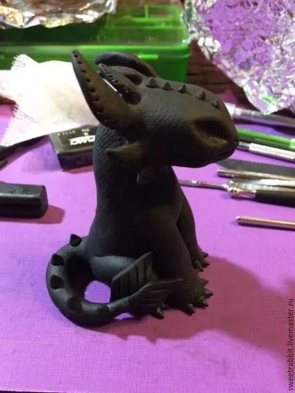 Створення статуетки «нічна фурія» - ярмарок майстрів - ручна робота, handmade (як зробити статуетку) Створення статуетки «нічна фурія» - ярмарок майстрів - ручна робота, handmade