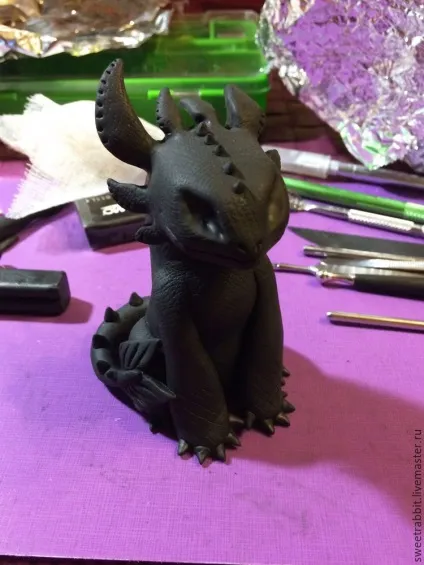 Створення статуетки «нічна фурія» - ярмарок майстрів - ручна робота, handmade (нічна) Створення статуетки «нічна фурія» - ярмарок майстрів - ручна робота, handmade