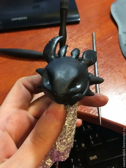 Створення статуетки «нічна фурія» - ярмарок майстрів - ручна робота, handmade (мультяшка) Створення статуетки «нічна фурія» - ярмарок майстрів - ручна робота, handmade