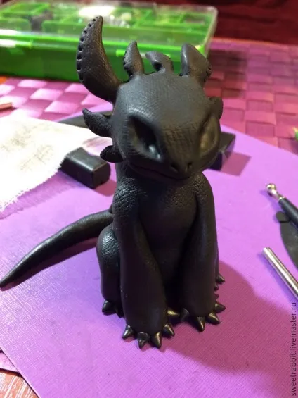 Створення статуетки «нічна фурія» - ярмарок майстрів - ручна робота, handmade (полімерна глина фімо (fimo)) Створення статуетки «нічна фурія» - ярмарок майстрів - ручна робота, handmade