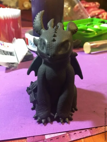 Створення статуетки «нічна фурія» - ярмарок майстрів - ручна робота, handmade (як приручити дракона) Створення статуетки «нічна фурія» - ярмарок майстрів - ручна робота, handmade
