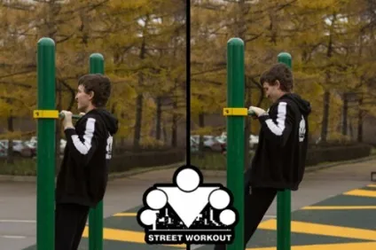 Street workout вихід силою на турніку (bartendaz) Street workout вихід силою на турніку