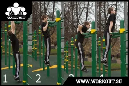 Street workout вихід силою на турніку (barbarians) Street workout вихід силою на турніку