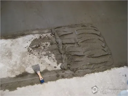 Стяжка під ламінат своїми руками, будуємо будинок самі