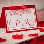 Весілля в червоному кольорі ідеї оформлення