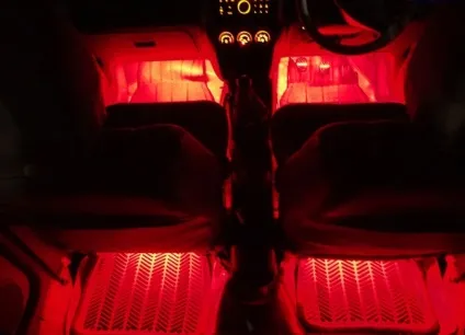 Світлодіодне підсвічування салону автомобіля своїми руками (червоний зелений синій) Світлодіодне підсвічування салону автомобіля своїми руками