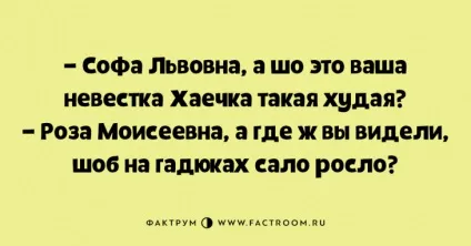 Таки десятка чарівних анекдотів з Одеси, шоби ви пораділи життя - фактрум (10 анекдотів) Таки десятка чарівних анекдотів з Одеси, шоби ви пораділи життя - фактрум