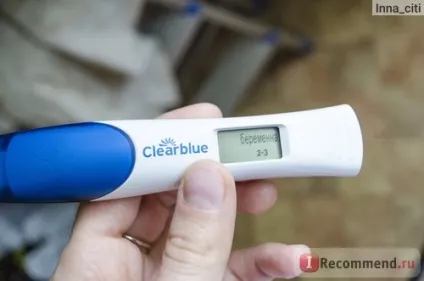 Тести на вагітність clearblue c визначенням терміну вагітності - «відмінний тест, але страшно їм