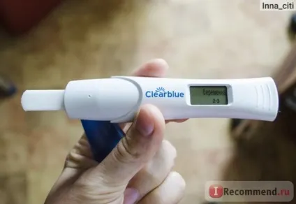 Тести на вагітність clearblue c визначенням терміну вагітності - «відмінний тест, але страшно їм