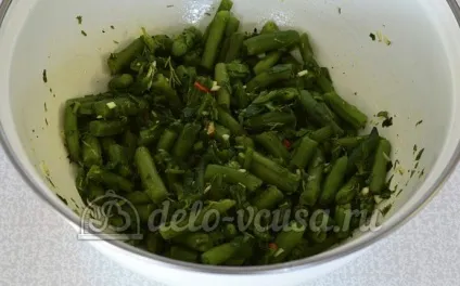 Маринована стручкова квасоля рецепт з фото - покрокове приготування маринованой стручкової квасолі (рецепт) Маринована стручкова квасоля рецепт з фото - покрокове приготування маринованой стручкової квасолі