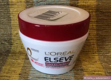 Маска для волосся elseve - повне відновлення 5 - від l - oreal - відгуки, фото і ціна (мас-маркет) Маска для волосся elseve - повне відновлення 5 - від l - oreal - відгуки, фото і ціна