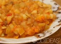Тушковані кабачки з куркою - рецепт приготування з фото (кабачки) Тушковані кабачки з куркою - рецепт приготування з фото