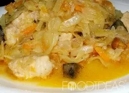 Тушковані кабачки з куркою - рецепт приготування з фото (кабачки) Тушковані кабачки з куркою - рецепт приготування з фото