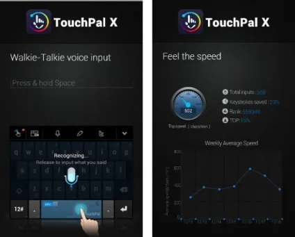Touchpal x найшвидша клавіатура (touchpal) Touchpal x найшвидша клавіатура