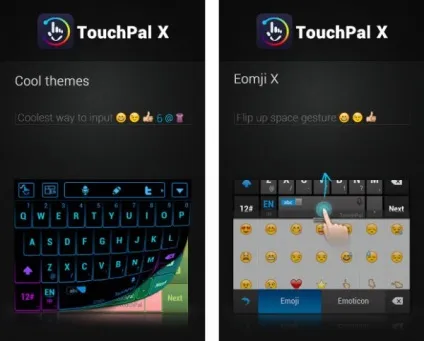 Touchpal x найшвидша клавіатура (можливостями) Touchpal x найшвидша клавіатура