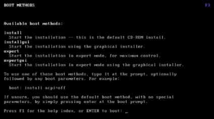 установка debian