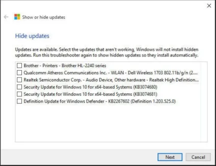 Усунення критичних помилок windows 10 додаток Кортан, меню пуск, kb 3081424 та kb 3081436