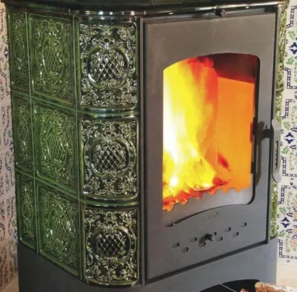Установка печі-каміна на дачі (кахельної плиткою печей) Установка печі-каміна на дачі