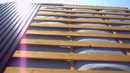 Вальмовая дах з профнастилу відео (профнастилу) Вальмовая дах з профнастилу відео