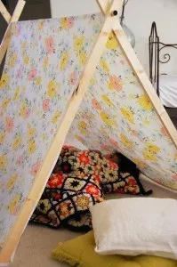 Вігвам для дитини своїми руками, фабрика хобі
