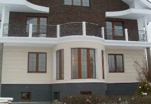 Види фасадної рустованої штукатурки (рустовані пілястри) Види фасадної рустованої штукатурки