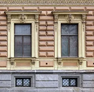 Види фасадної рустованої штукатурки (рустований камінь) Види фасадної рустованої штукатурки
