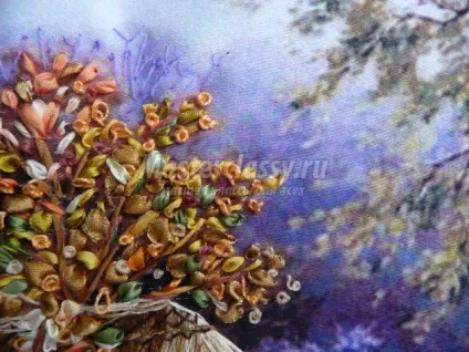 Вишивка картини в змішаній техніці «лебединий будиночок» (майстер-клас по вишивки картини) Вишивка картини в змішаній техніці «лебединий будиночок»