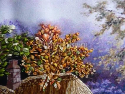 Вишивка картини в змішаній техніці «лебединий будиночок» (майстер-клас по вишивки картини) Вишивка картини в змішаній техніці «лебединий будиночок»