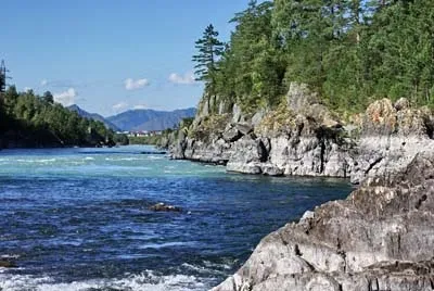 Впадіння Чемала в Катунь