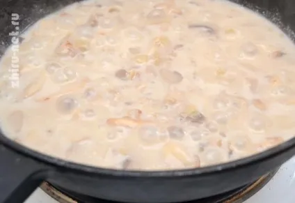 Смачний рецепт курки з грибами (рецепт) Смачний рецепт курки з грибами