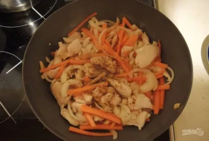 Яєчна локшина з куркою і овочами - покроковий рецепт з фото на (кухарі) Яєчна локшина з куркою і овочами - покроковий рецепт з фото на