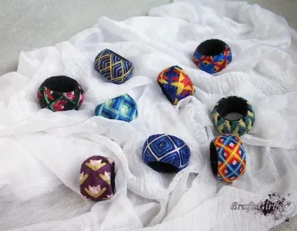 Японські наперстки юбінукі - ярмарок майстрів - ручна робота, handmade (японське творчість) Японські наперстки юбінукі - ярмарок майстрів - ручна робота, handmade
