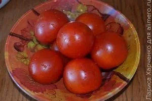Закуска з помідорів з часником і цибулею (овочева закуска рецепт) Закуска з помідорів з часником і цибулею