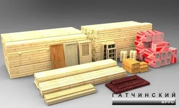 Заводський комплект для будівництва будинку з профільованого бруса