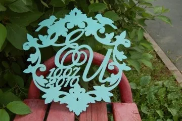 Замовити вензель на весілля з ініціалами