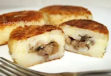 Смажена картопля з грибами - рецепт з фото (рецепт) Смажена картопля з грибами - рецепт з фото