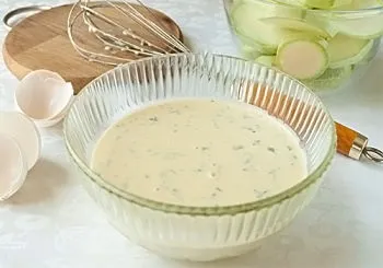 Смажені кабачки в клярі - рецепт з покроковими фото (рецепт) Смажені кабачки в клярі - рецепт з покроковими фото