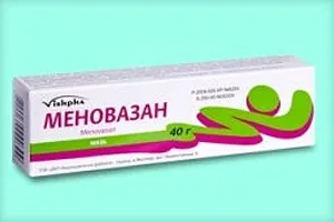 Меновазин від тиску застосування, побічні явища