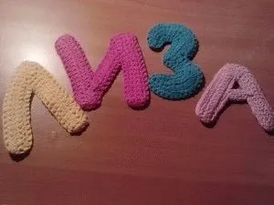Майстер-клас в'язаний алфавіт