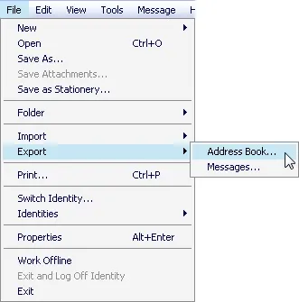 Міграція з outlook express в windows mail