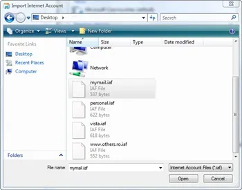 Міграція з outlook express в windows mail